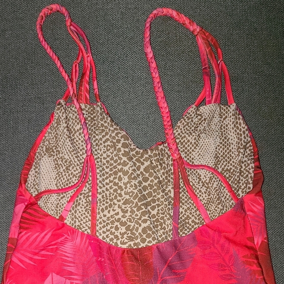 Acacia swimwear psychedelic leaf Capetown onepiece - Picture 8 of 14